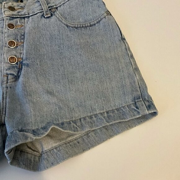 Vintage 90's Bluenotes Denim Shorts Juniors - Picture 4 of 4